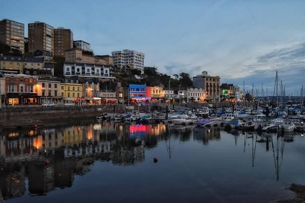 A Torquay view in the evening