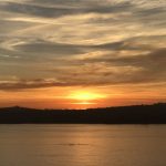 Sunset over Torquay Bay