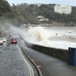 Walking parts of the south coast's coastal path route