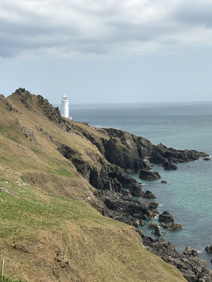 Walking parts of the south coast's coastal path route