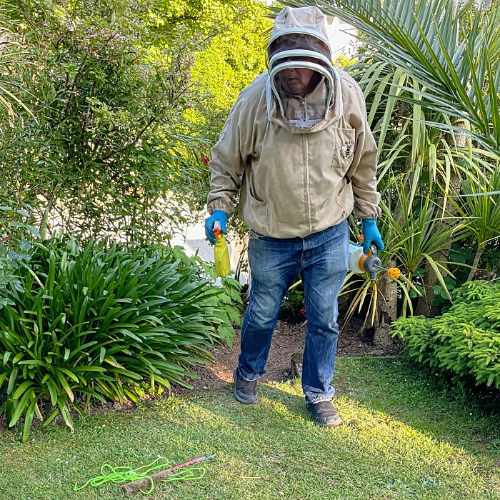 A bee keeper