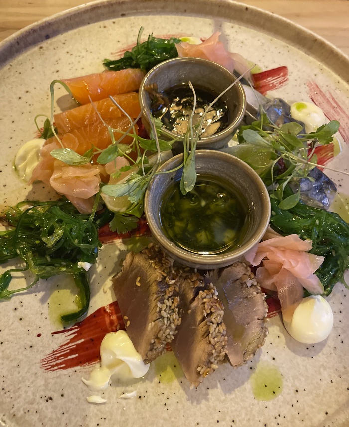 Excellent food on the River Exe