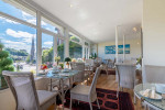 Panoramic view of our breakfast room