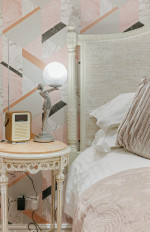 Marble effect wallpaper of Room 3Marble effect wallpaper of Room 3